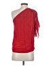 Alice + Olivia 100% Silk Red Sleeveless Silk Top Size XS - photo 2