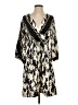 CAbi 100% Polyester Print Ivory Casual Dress Size S - photo 1