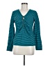 MICHAEL Michael Kors Teal Long Sleeve Top Size M (petite) - photo 1