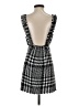 Zara 100% Polyester Houndstooth Black Cocktail Dress Size XS - photo 2