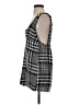 Zara 100% Polyester Houndstooth Black Cocktail Dress Size XS - photo 5