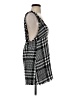 Zara 100% Polyester Houndstooth Black Cocktail Dress Size XS - photo 4