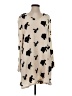 Assorted Brands Print Tan Casual Dress Size S - photo 1