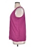 Ann Taylor 100% Polyester Purple Sleeveless Top Size XL - photo 5