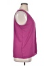 Ann Taylor 100% Polyester Purple Sleeveless Top Size XL - photo 4