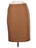 Boutique Essentials Solid Brown Formal Skirt Size M - photo 2