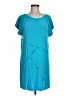 DKNY Teal Casual Dress Size M - photo 1