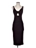 Express Stripes Black Casual Dress Size XS - photo 1