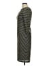 Cato 100% Polyester Chevron-herringbone Gray Cocktail Dress Size 8 - photo 5