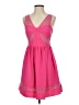Max and Cleo 100% Polyester Hearts Pink Cocktail Dress Size 2 - photo 1