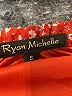 Ryan Michelle 100% Polyester Hearts Red Casual Dress Size S - photo 7