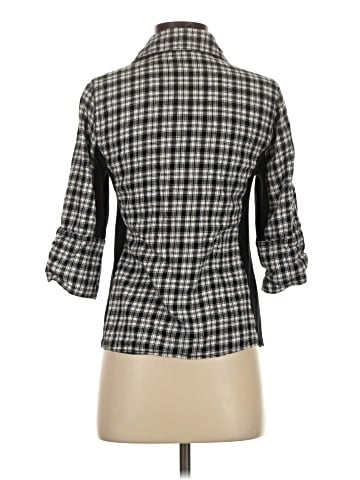 Miss Ashley 3/4 Sleeve Button-Down Shirt (view 2)