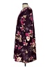 Apt. 9 Floral Purple Casual Dress Size L - photo 5