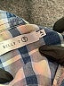 Billy T 100% Lyocell Plaid Blue Long Sleeve Button-Down Shirt Size L (petite) - photo 7