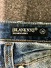 Blank NYC Animal Print Blue Jeans Size 28 waist - photo 3