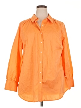 Assorted Brands 3/4 Sleeve Button Down Shirt