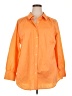 Assorted Brands Orange 3/4 Sleeve Button-Down Shirt Size 22 - 24 - photo 1