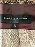 Slate & Willow 100% Polyester Silver Long Sleeve Blouse Size S - photo 7