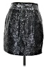 J.Crew 100% Polyester Metallic Silver Formal Skirt Size 00 - photo 2