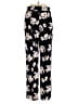 Cinq à Sept 100% Polyester Floral Black Casual Pants Size 00 - photo 2