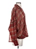 Nameless 100% Polyester Plaid Red Long Sleeve Blouse Size S - photo 4