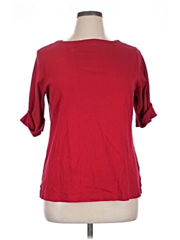 Karen Scott 3/4 Sleeve T-Shirt (view 1)
