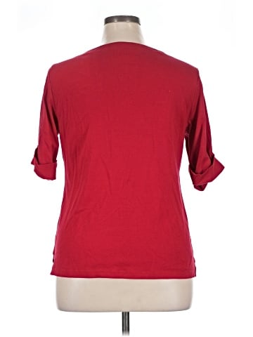 Karen Scott 3/4 Sleeve T-Shirt (view 2)