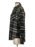 Maurices Plaid Black Long Sleeve Button-Down Shirt Size XS - photo 5