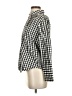 J.Crew 100% Cotton Checkered-gingham Black 3/4 Sleeve Blouse Size 2 - photo 5