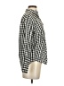 J.Crew 100% Cotton Checkered-gingham Black 3/4 Sleeve Blouse Size 2 - photo 4