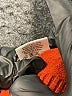 Adorable Sweetness Polka Dots Orange Pullover Sweater Size 7 - 8 - photo 4