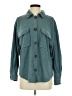 Hippie Rose Teal Long Sleeve Blouse Size S - photo 1