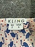 Kling Print Blue Casual Dress Size S - photo 6