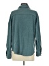 Hippie Rose Teal Long Sleeve Blouse Size S - photo 2