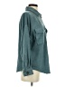Hippie Rose Teal Long Sleeve Blouse Size S - photo 4