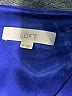 Ann Taylor LOFT Solid Blue Cocktail Dress Size 0 - photo 7