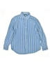 Gap Stripes Blue Long Sleeve Button-Down Shirt Size 10 - photo 1