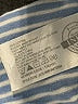 Assorted Brands 100% Cotton Stripes Blue Short Sleeve Turtleneck Size S - photo 8
