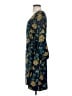 J.Crew 100% Polyester Print Blue Cocktail Dress Size 2 - photo 5