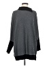 SIMPLE By Suzanne Betro Gray Poncho Size S - photo 1