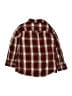 Hatley 100% Cotton Plaid Burgundy Long Sleeve Button-Down Shirt Size 5 - photo 2