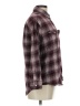 Old Navy Plaid Burgundy Long Sleeve Button-Down Shirt Size M - photo 4