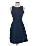 Daisy Fuentes Chevron-herringbone Blue Cocktail Dress Size XS - photo 1