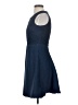 Daisy Fuentes Chevron-herringbone Blue Cocktail Dress Size XS - photo 5