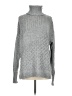 Nine West Solid Gray Turtleneck Sweater Size S - photo 1