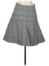 J.Crew Plaid Gray Formal Skirt Size 0 - photo 2