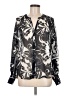 Chico's 100% Polyester Gray Long Sleeve Blouse Size Med (1.5) - photo 1