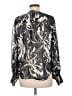 Chico's 100% Polyester Gray Long Sleeve Blouse Size Med (1.5) - photo 2