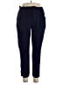 Ambiance Apparel 100% Rayon Solid Blue Casual Pants Size 1X - photo 1