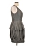 Forever 21 100% Polyester Gray Casual Dress Size L - photo 4